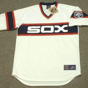 CHICAGO WHITE SOX 1985 Home Majestic Throwback Jersey Customized "Any Name & Number(s)"