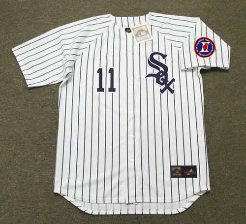 LUIS APARICIO Chicago White Sox 1968 Home Majestic Throwback Baseball Jersey - Image 2