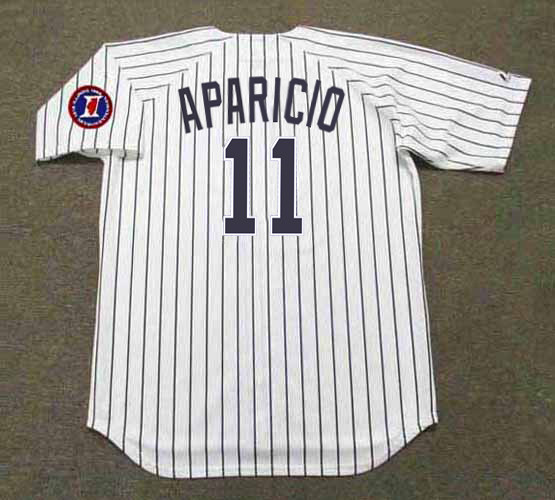 LUIS APARICIO Chicago White Sox 1968 Home Majestic Throwback Baseball Jersey