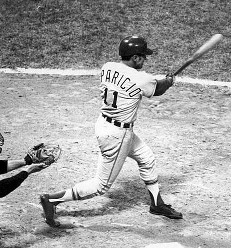 LUIS APARICIO Chicago White Sox 1968 Home Majestic Throwback Baseball Jersey - Image 4