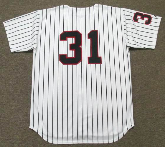 EARL AVERILL Chicago White Sox 1960's Majestic Cooperstown Home Baseball Jersey - Image 4