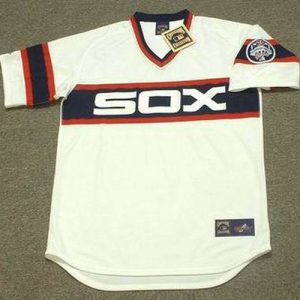 TOM PACIOREK Chicago White Sox 1985 Home Majestic Throwback Baseball Jersey