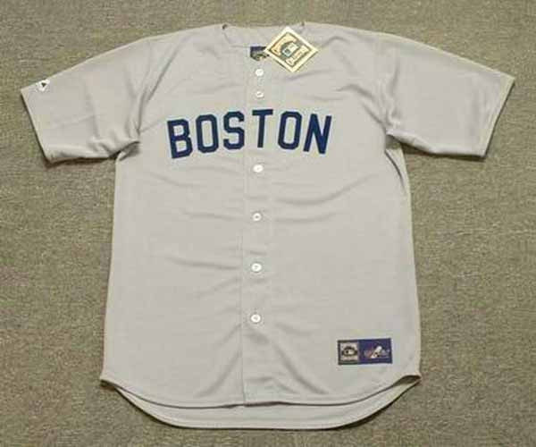 KEN HARRELSON Boston Red Sox 1967 Away Majestic Throwback Baseball Jersey