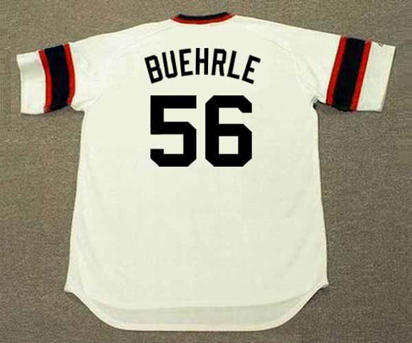 MARK BUEHRLE Chicago White Sox 1980's Majestic Throwback Baseball Jersey - Image 2