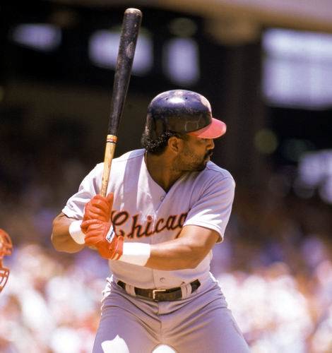 IVAN CALDERON Chicago White Sox 1990 Majestic Throwback Away Baseball Jersey - Image 3