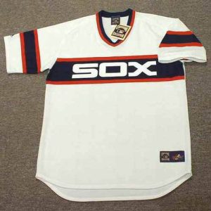 STEVE CARLTON Chicago White Sox 1986 Home Majestic Throwback Baseball Jersey
