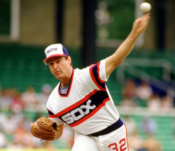 STEVE CARLTON Chicago White Sox 1986 Home Majestic Throwback Baseball Jersey - Image 3
