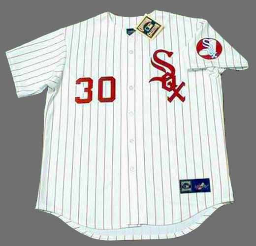 BUCKY DENT Chicago White Sox 1970's Majestic Throwback Baseball Jersey