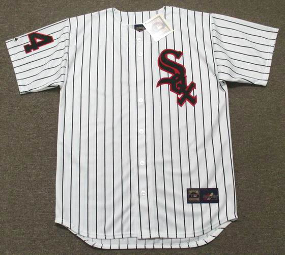 LARRY DOBY Chicago White Sox 1950's Majestic Cooperstown Home Baseball Jersey