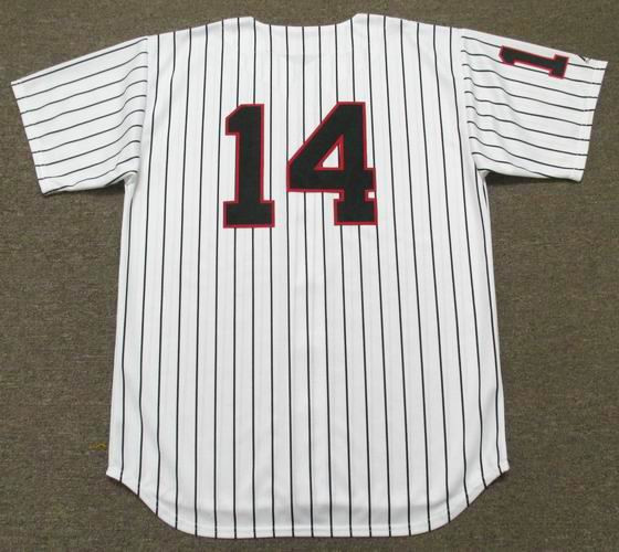 LARRY DOBY Chicago White Sox 1950's Majestic Cooperstown Home Baseball Jersey - Image 4