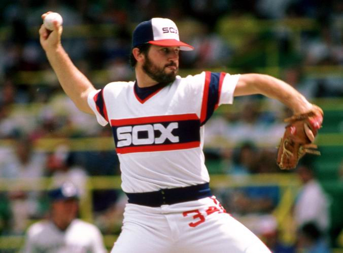 RICH DOTSON Chicago White Sox 1985 Home Majestic Throwback Baseball Jersey - Image 3