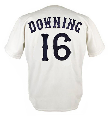 BRIAN DOWNING Chicago White Sox 1976 Home Majestic Throwback Baseball Jersey - Image 2