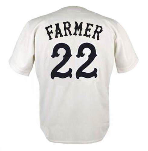 ED FARMER Chicago White Sox 1980 Home Majestic Throwback Baseball Jersey - Image 2
