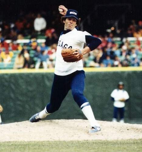 ED FARMER Chicago White Sox 1980 Home Majestic Throwback Baseball Jersey - Image 3