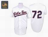 CARLTON FISK Chicago White Sox 1990 "Mitchell & Ness" Authentic Throwback Jersey - Image 5