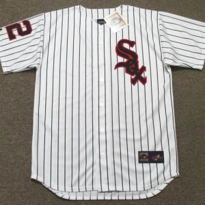 NELLIE FOX Chicago White Sox 1960's Majestic Cooperstown Home Baseball Jersey