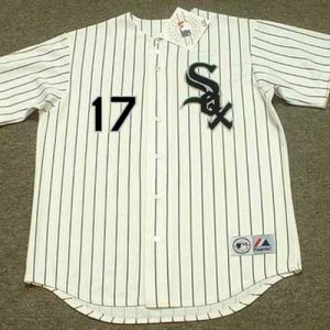 KEN GRIFFEY JR. Chicago White Sox 2008 Home Majestic Throwback Baseball Jersey