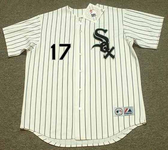 KEN GRIFFEY JR. Chicago White Sox 2008 Home Majestic Throwback Baseball Jersey