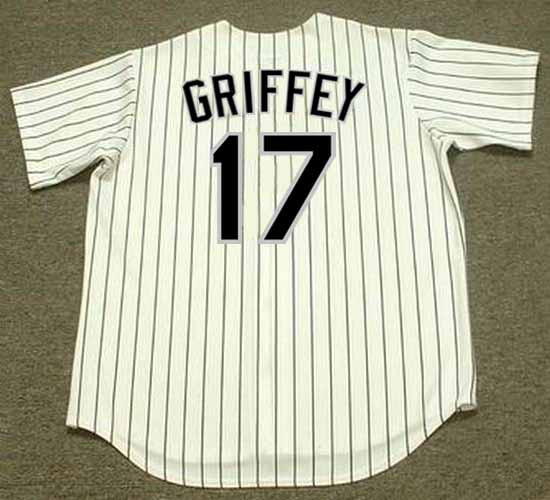 KEN GRIFFEY JR. Chicago White Sox 2008 Home Majestic Throwback Baseball Jersey - Image 2