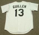 OZZIE GUILLEN Chicago White Sox 1994 Majestic Throwback Home Baseball Jersey - Image 4