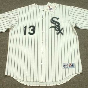 OZZIE GUILLEN Chicago White Sox 1994 Majestic Throwback Home Baseball Jersey