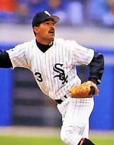 OZZIE GUILLEN Chicago White Sox 1994 Majestic Throwback Home Baseball Jersey - Image 3