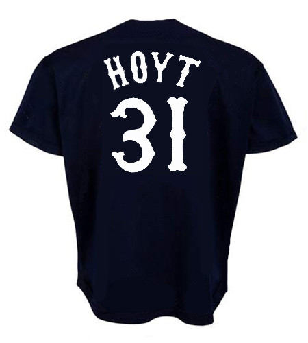 LA MARR HOYT Chicago White Sox 1981 Away Majestic Throwback Baseball Jersey - Image 2