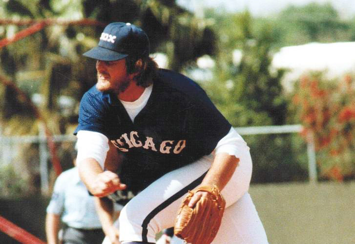 LA MARR HOYT Chicago White Sox 1981 Away Majestic Throwback Baseball Jersey - Image 4