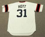 LA MARR HOYT Chicago White Sox 1983 Home Majestic Throwback Baseball Jersey - Image 4