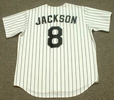BO JACKSON Chicago White Sox 1993 Home Majestic Baseball Throwback Jersey - Image 2