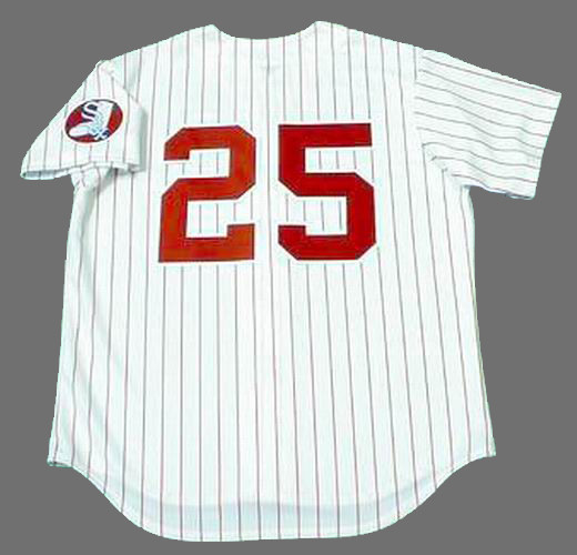 TOMMY JOHN Chicago White Sox 1970's Majestic Throwback Baseball Jersey - Image 5