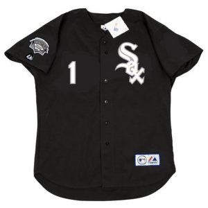 LANCE JOHNSON Chicago White Sox 1991 Majestic Throwback Baseball Jersey