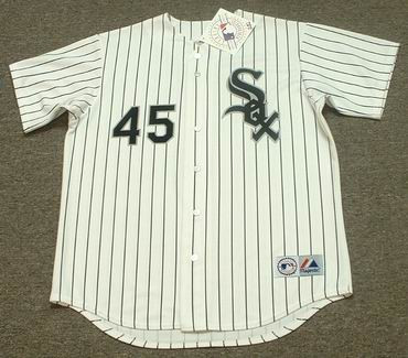 MICHAEL JORDAN Chicago White Sox 1994 Home Majestic Baseball Throwback Jersey