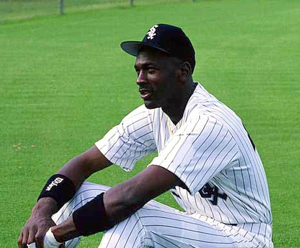 MICHAEL JORDAN Chicago White Sox 1994 Home Majestic Baseball Throwback Jersey - Image 4