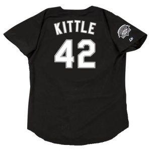 RON KITTLE Chicago White Sox 1991 Majestic Throwback Baseball Jersey