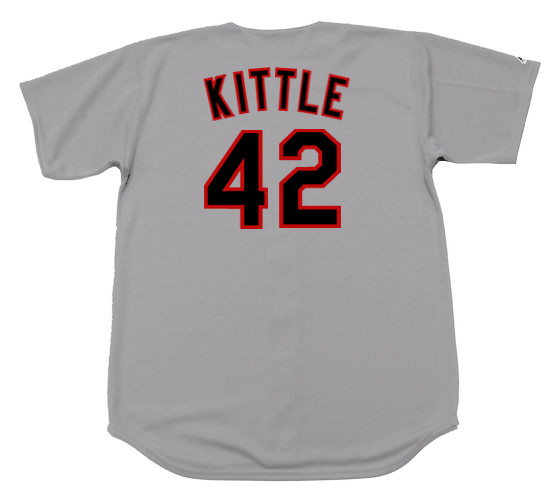 RON KITTLE Chicago White Sox 1990 Majestic Throwback Away Baseball Jersey - Image 2