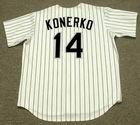 PAUL KONERKO Chicago White Sox 2006 Home Majestic Throwback Baseball Jersey - Image 4