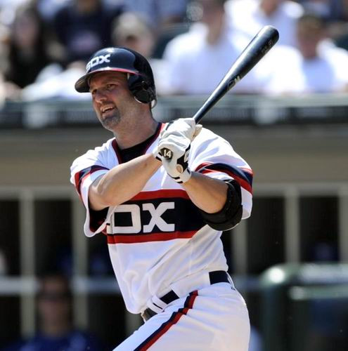 PAUL KONERKO Chicago White Sox 1980's Majestic Throwback Baseball Jersey - Image 3