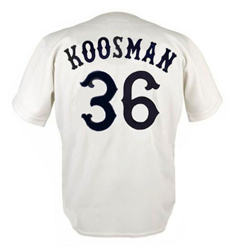 JERRY KOOSMAN Chicago White Sox 1981 Home Majestic Throwback Baseball Jersey - Image 2