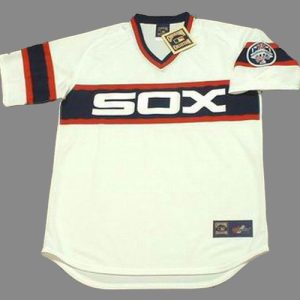 TONY LARUSSA Chicago White Sox 1985 Majestic Cooperstown Throwback Jersey