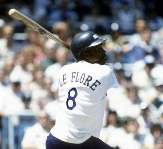 RON LEFLORE Chicago White Sox 1981 Home Majestic Throwback Baseball Jersey - Image 3