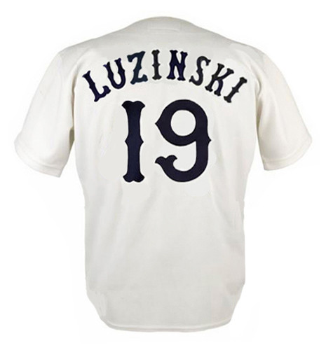 GREG LUZINSKI Chicago White Sox 1981 Home Majestic Throwback Baseball Jersey - Image 2