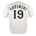 GREG LUZINSKI Chicago White Sox 1981 Home Majestic Throwback Baseball Jersey - Image 4