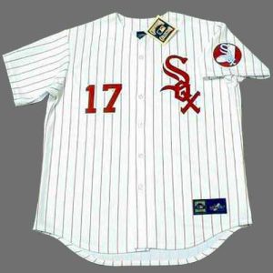 CARLOS MAY Chicago White Sox 1970's Majestic Throwback Baseball Jersey