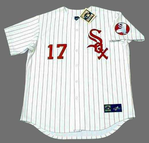 CARLOS MAY Chicago White Sox 1970's Majestic Throwback Baseball Jersey