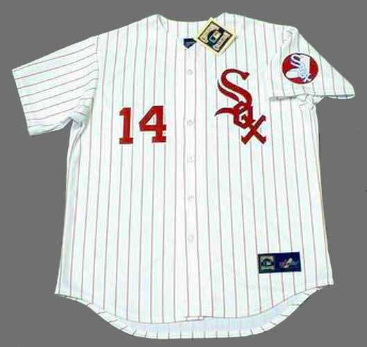 BILL MELTON Chicago White Sox 1970's Majestic Throwback Baseball Jersey