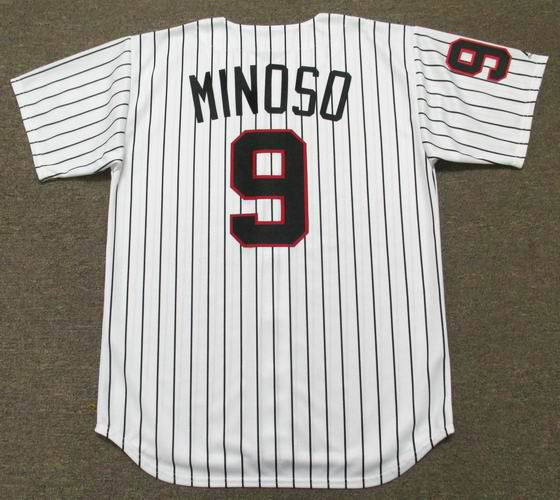 MINNIE MINOSO Chicago White Sox 1960's Home Majestic Baseball Throwback Jersey - Image 2