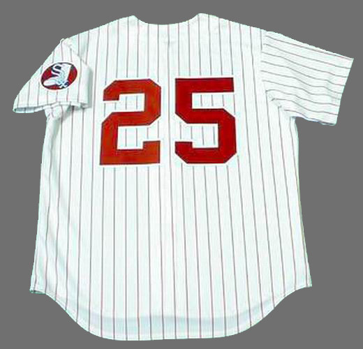 TONY MUSER Chicago White Sox 1970's Majestic Throwback Baseball Jersey - Image 4