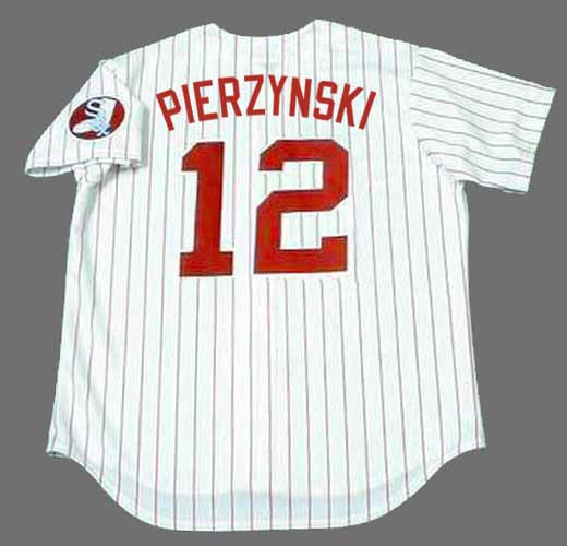 AJ PIERZYNSKI Chicago White Sox 1970's Majestic Throwback Baseball Jersey - Image 2
