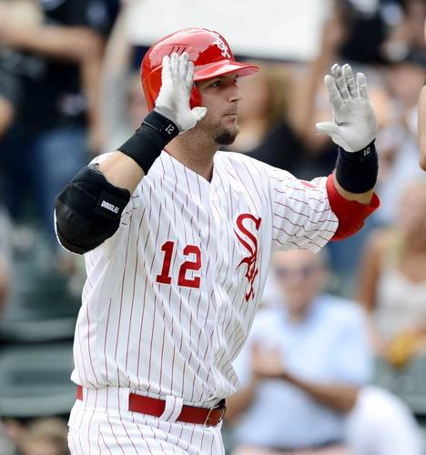 AJ PIERZYNSKI Chicago White Sox 1970's Majestic Throwback Baseball Jersey - Image 3